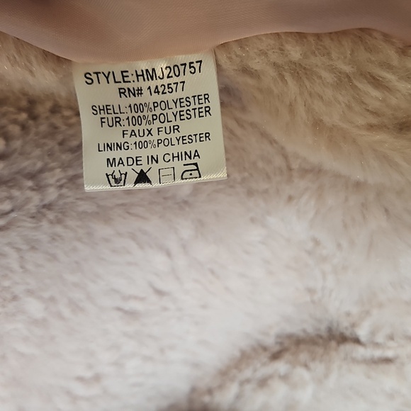 Haute Monde Soft Pink and Gray Jacket - Picture 6 of 7